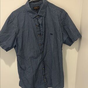 Brooks Brothers Blue Patterned Shirt